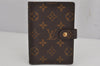 Authentic Louis Vuitton Monogram Agenda PM Notebook Cover R20005 LV 9794J