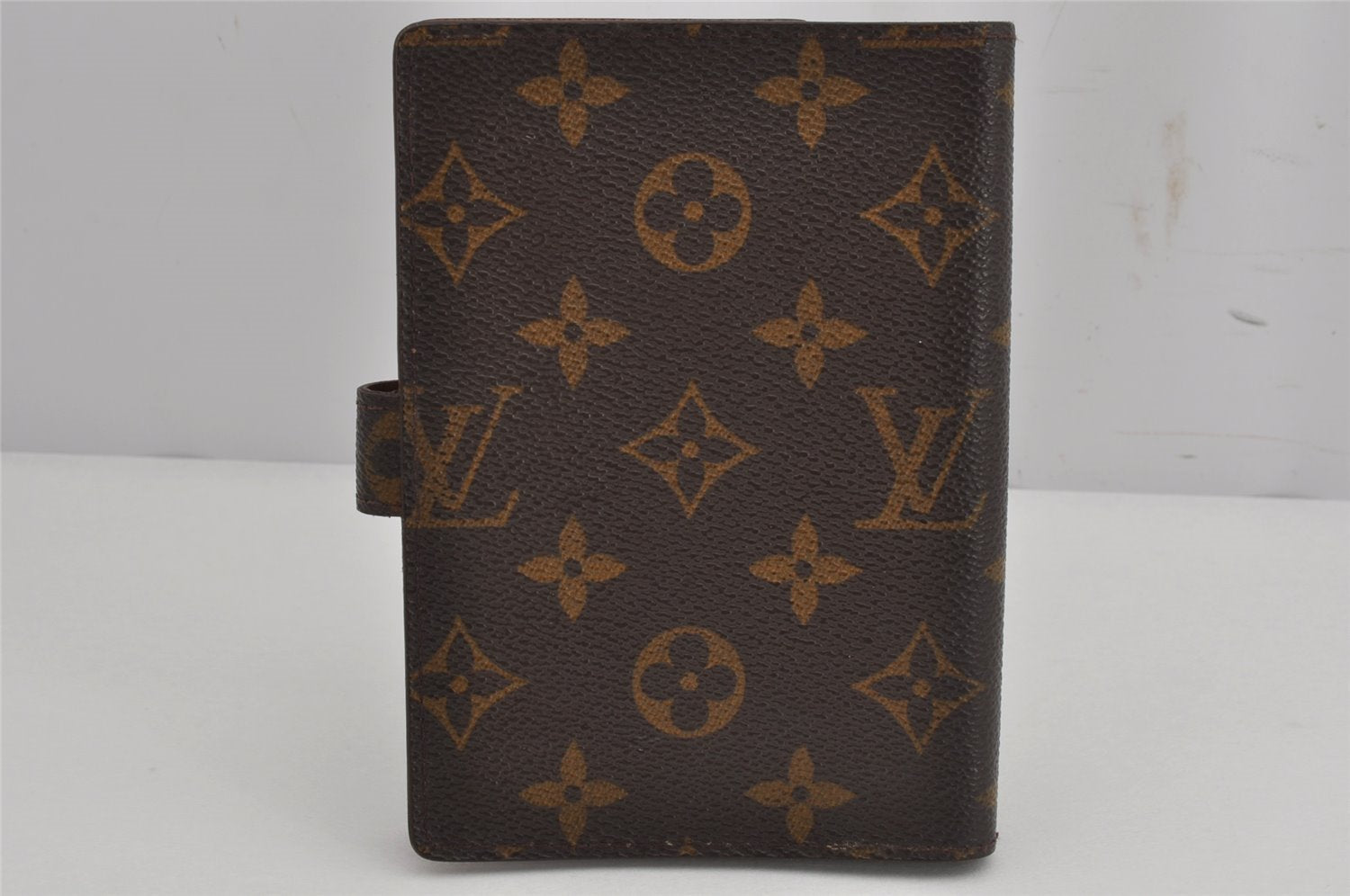 Authentic Louis Vuitton Monogram Agenda PM Notebook Cover R20005 LV 9794J