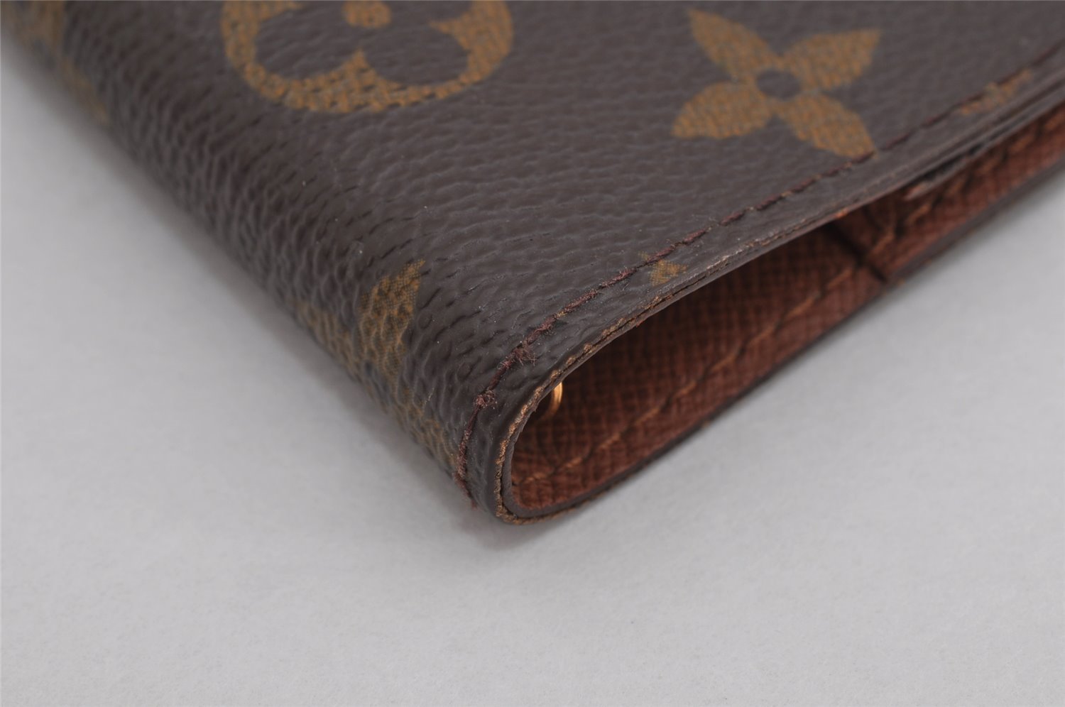 Authentic Louis Vuitton Monogram Agenda PM Notebook Cover R20005 LV 9794J