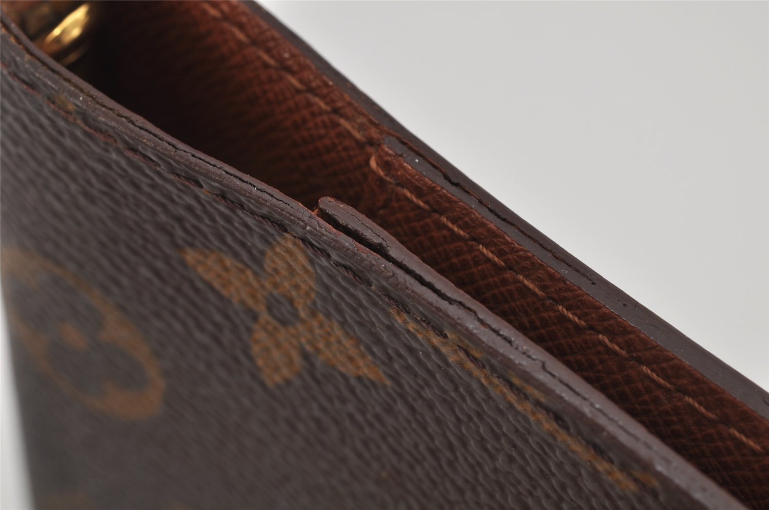 Authentic Louis Vuitton Monogram Agenda PM Notebook Cover R20005 LV 9794J