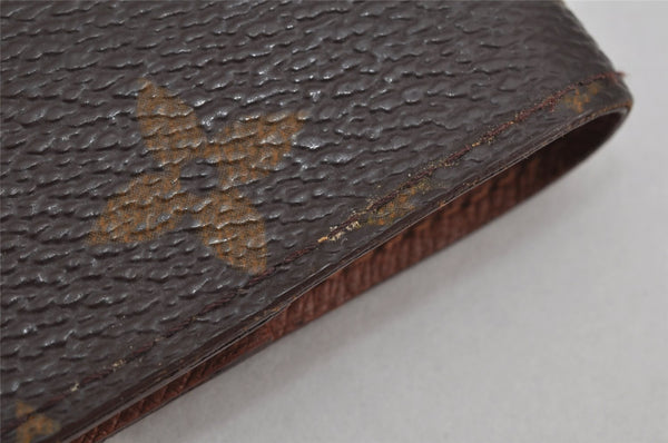 Authentic Louis Vuitton Monogram Agenda PM Notebook Cover R20005 LV 9794J