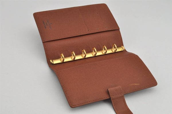 Authentic Louis Vuitton Monogram Agenda PM Notebook Cover R20005 LV 9794J