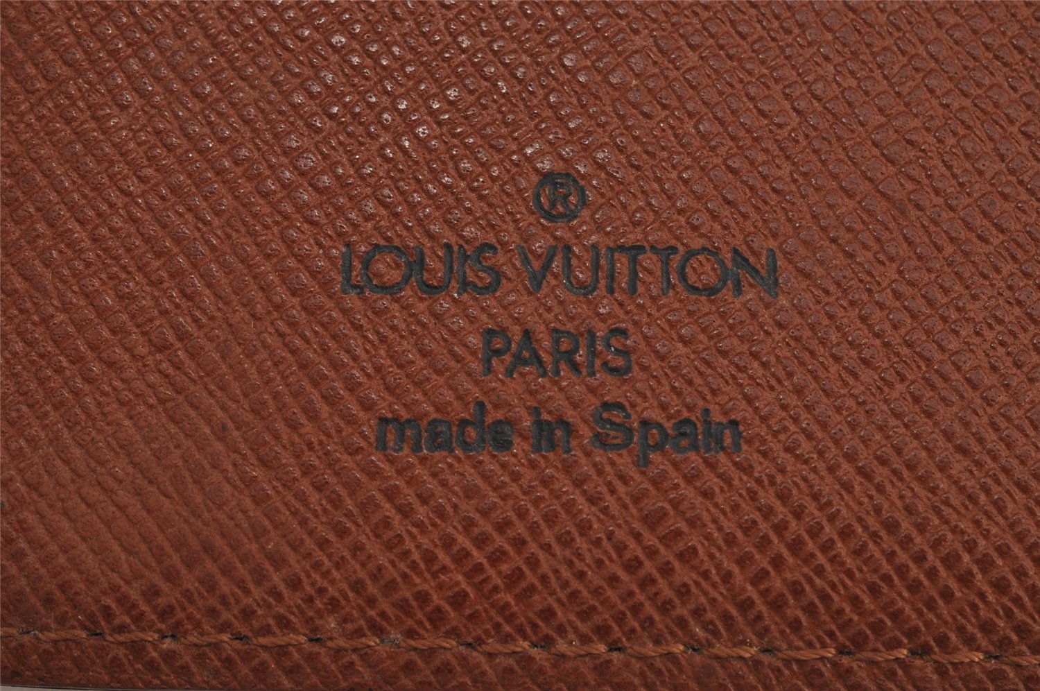Authentic Louis Vuitton Monogram Agenda PM Notebook Cover R20005 LV 9794J