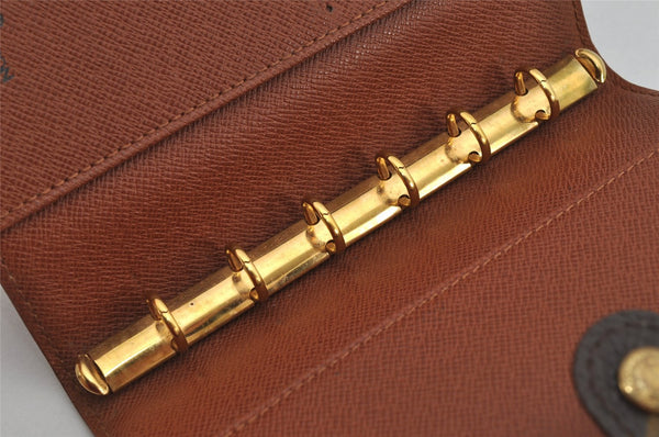 Authentic Louis Vuitton Monogram Agenda PM Notebook Cover R20005 LV 9794J