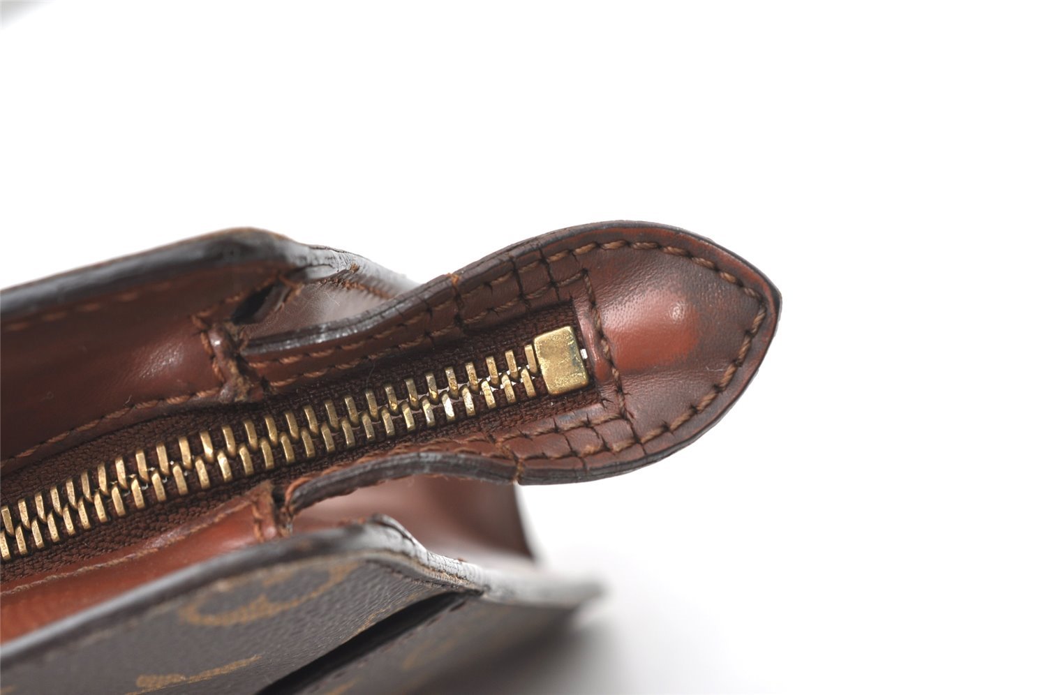 Authentic Louis Vuitton Monogram Pochette Homme Clutch Bag M51795 Junk 9795I