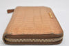 Authentic MIU MIU Vintage Enemel Long Wallet Purse Beige 9796J