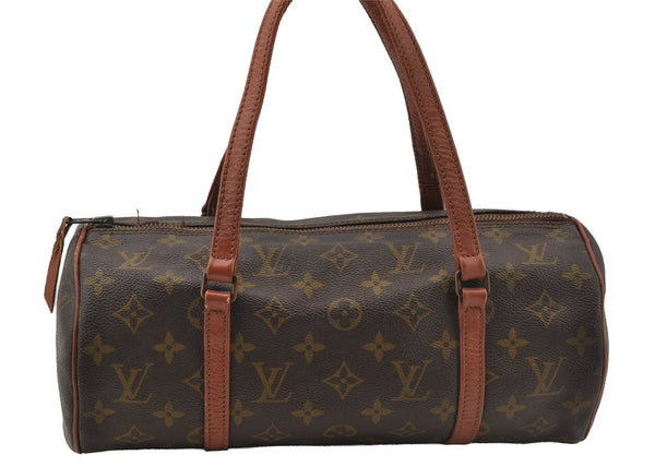 Authentic Louis Vuitton Monogram Papillon 30 Hand Bag Old Model LV 9797I