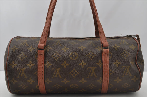 Authentic Louis Vuitton Monogram Papillon 30 Hand Bag Old Model LV 9797I