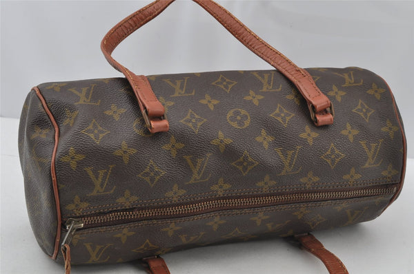 Authentic Louis Vuitton Monogram Papillon 30 Hand Bag Old Model LV 9797I