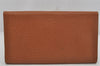 Authentic GUCCI Vintage Horsebit Bifold Long Wallet Purse Leather Brown 9797J