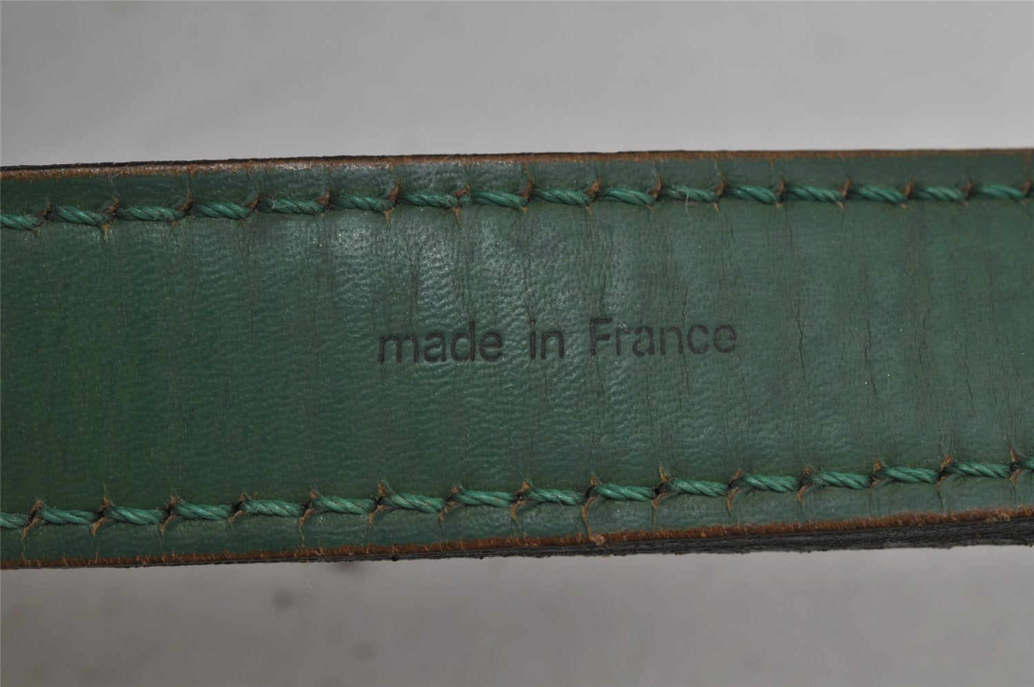 Authentic Louis Vuitton Epi Petit Noe Shoulder Drawstring Bag M44104 Green 9798I