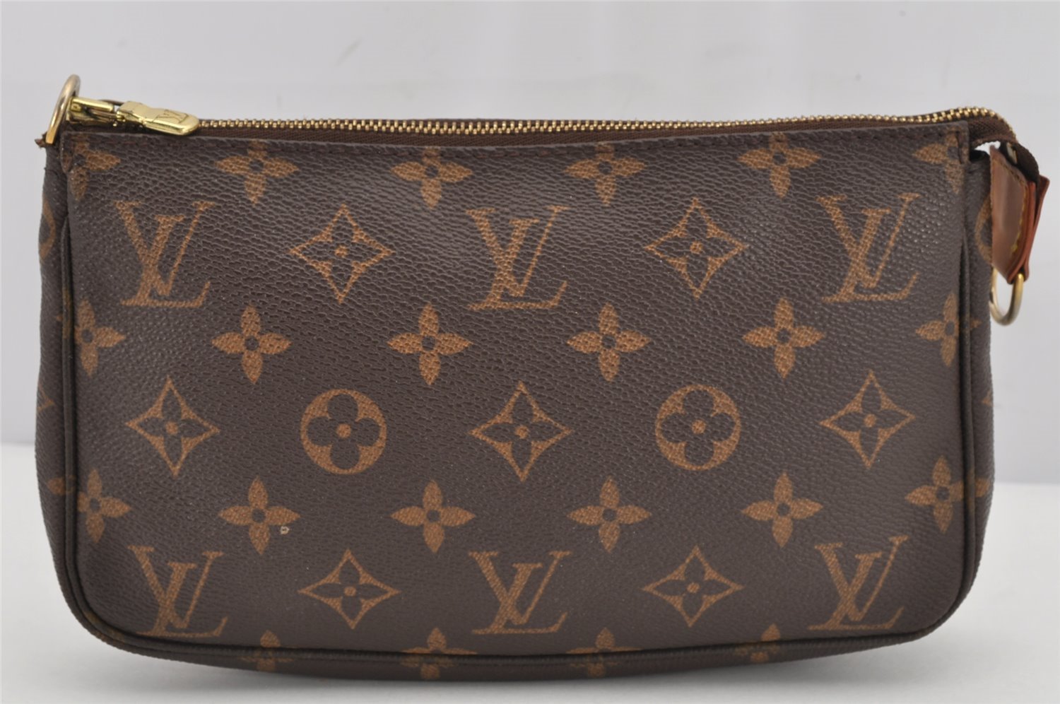 Authentic Louis Vuitton Monogram Pochette Accessoires Pouch M51980 LV Junk 9798J