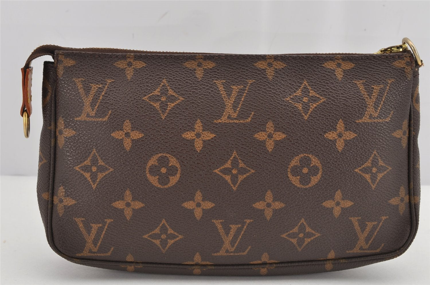 Authentic Louis Vuitton Monogram Pochette Accessoires Pouch M51980 LV Junk 9798J