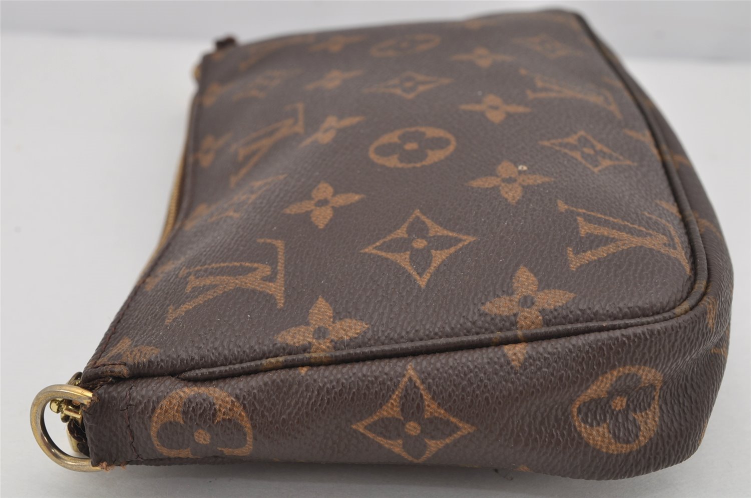 Authentic Louis Vuitton Monogram Pochette Accessoires Pouch M51980 LV Junk 9798J