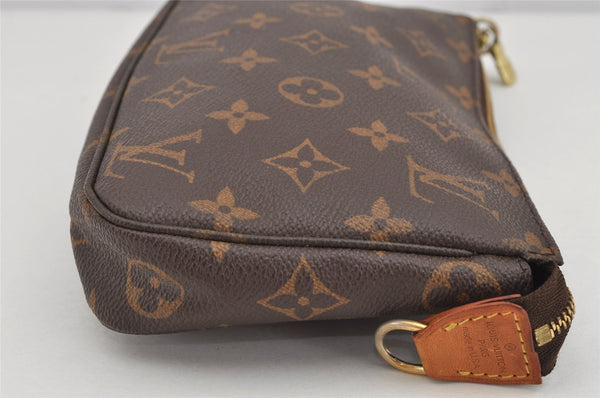 Authentic Louis Vuitton Monogram Pochette Accessoires Pouch M51980 LV Junk 9798J