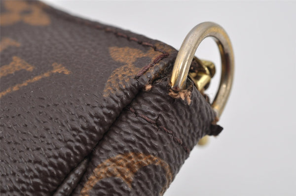 Authentic Louis Vuitton Monogram Pochette Accessoires Pouch M51980 LV Junk 9798J