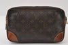 Authentic Louis Vuitton Monogram Marly Dragonne GM M51825 Clutch Hand Bag 9799I