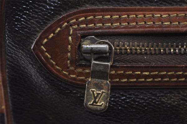 Authentic Louis Vuitton Monogram Marly Dragonne GM M51825 Clutch Hand Bag 9799I