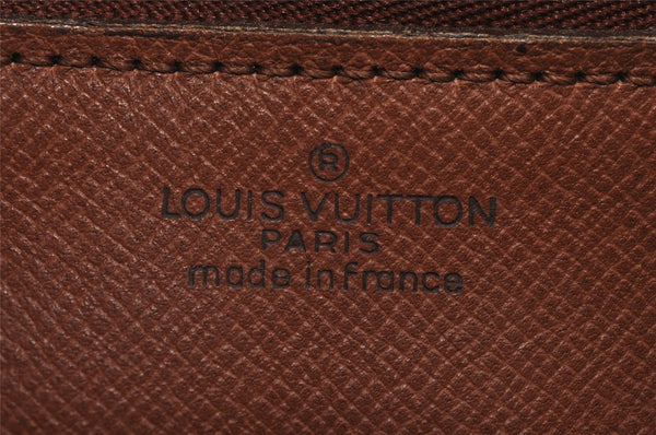 Authentic Louis Vuitton Monogram Marly Dragonne GM M51825 Clutch Hand Bag 9799I