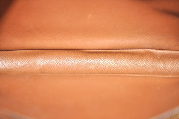 Authentic Louis Vuitton Monogram Marly Dragonne GM M51825 Clutch Hand Bag 9799I