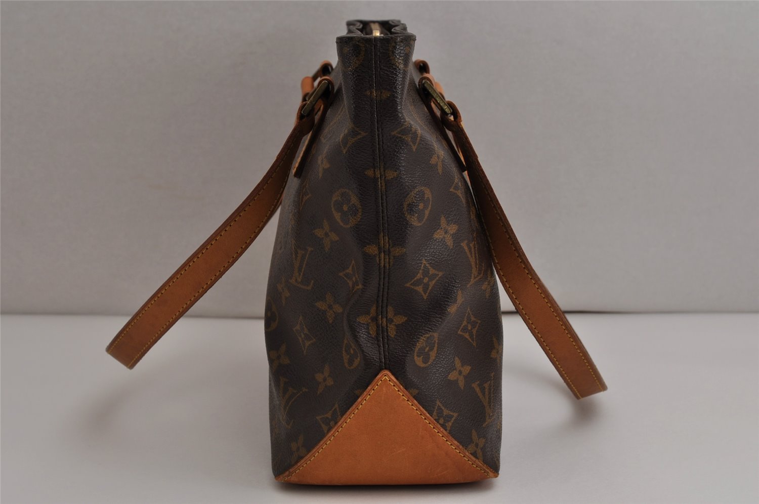 Authentic Louis Vuitton Monogram Cabas Piano Shoulder Tote Bag M51148 LV 9799J