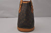 Authentic Louis Vuitton Monogram Bucket PM Shoulder Tote Bag M42238 Junk 9800I