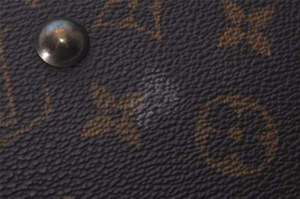 Authentic Louis Vuitton Monogram Bucket PM Shoulder Tote Bag M42238 Junk 9800I