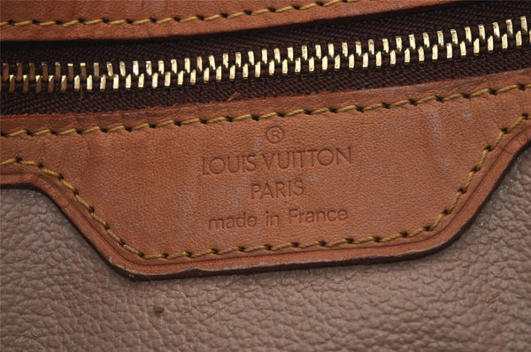 Authentic Louis Vuitton Monogram Bucket PM Shoulder Tote Bag M42238 Junk 9800I