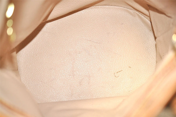 Authentic Louis Vuitton Monogram Bucket PM Shoulder Tote Bag M42238 Junk 9800I