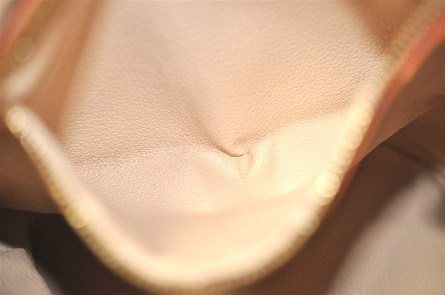 Authentic Louis Vuitton Monogram Bucket PM Shoulder Tote Bag M42238 Junk 9800I