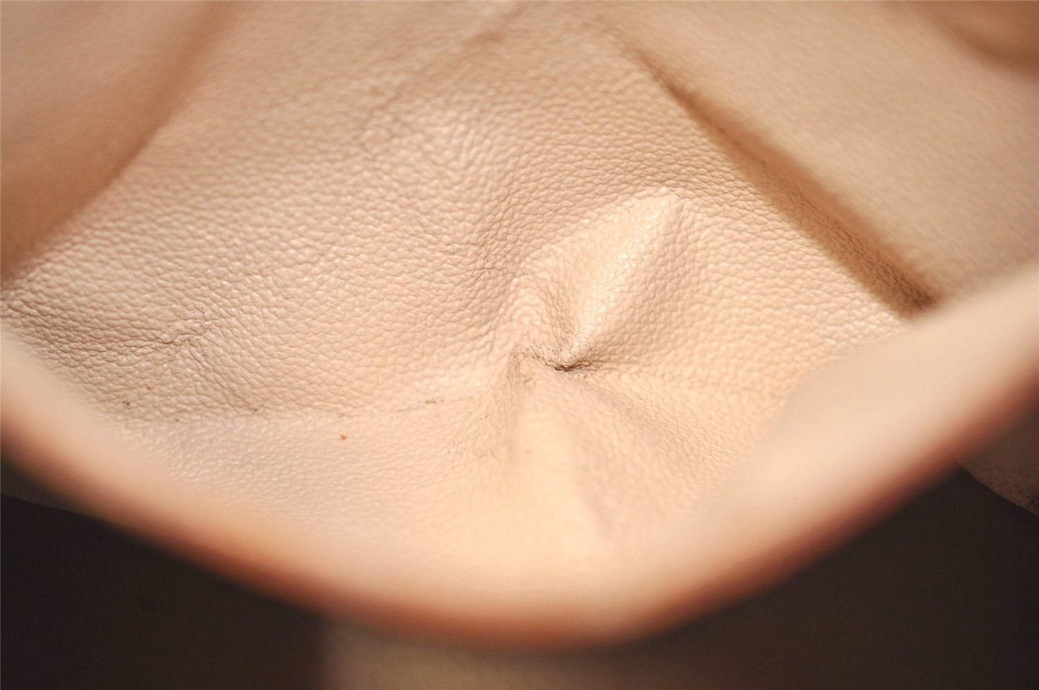 Authentic Louis Vuitton Monogram Bucket PM Shoulder Tote Bag M42238 Junk 9800I