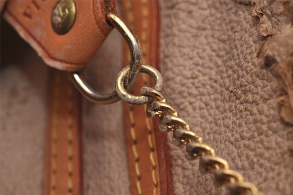 Authentic Louis Vuitton Monogram Bucket PM Shoulder Tote Bag M42238 Junk 9800I