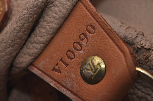 Authentic Louis Vuitton Monogram Bucket PM Shoulder Tote Bag M42238 Junk 9800I