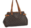 Authentic Louis Vuitton Monogram Batignolles Horizontal Tote Bag M51154 LV 9801I