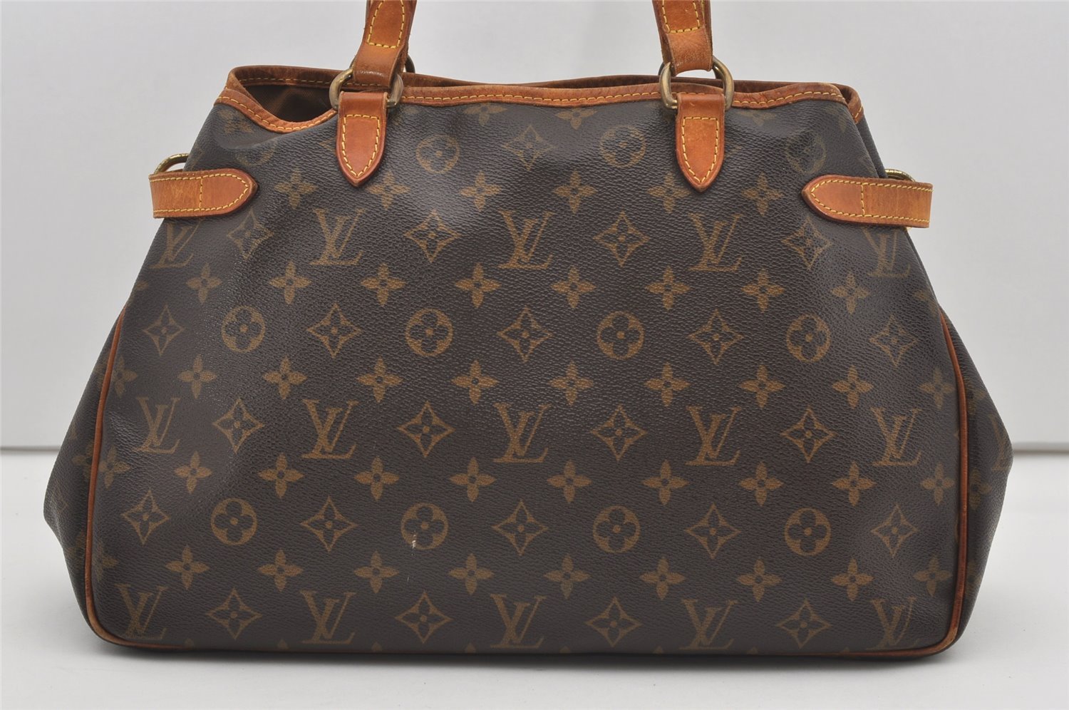 Authentic Louis Vuitton Monogram Batignolles Horizontal Tote Bag M51154 LV 9801I