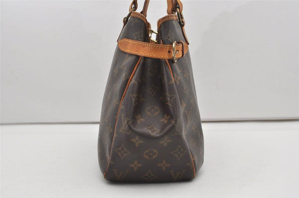 Authentic Louis Vuitton Monogram Batignolles Horizontal Tote Bag M51154 LV 9801I