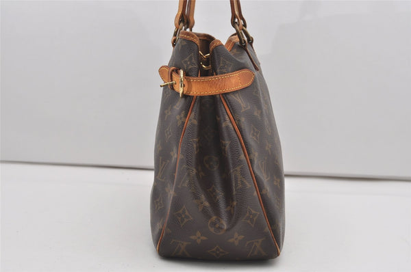 Authentic Louis Vuitton Monogram Batignolles Horizontal Tote Bag M51154 LV 9801I