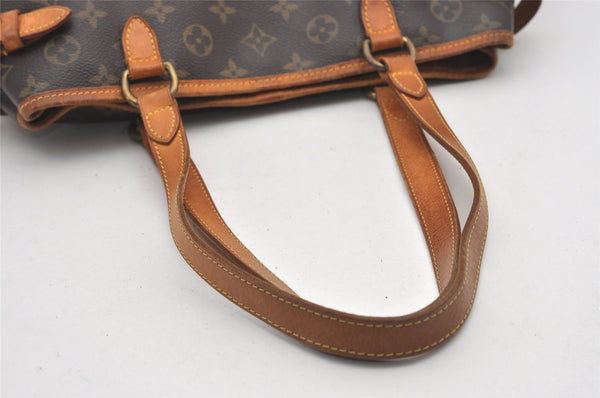 Authentic Louis Vuitton Monogram Batignolles Horizontal Tote Bag M51154 LV 9801I