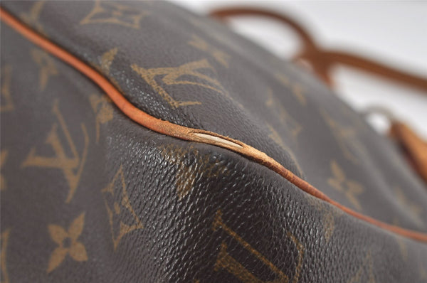 Authentic Louis Vuitton Monogram Batignolles Horizontal Tote Bag M51154 LV 9801I