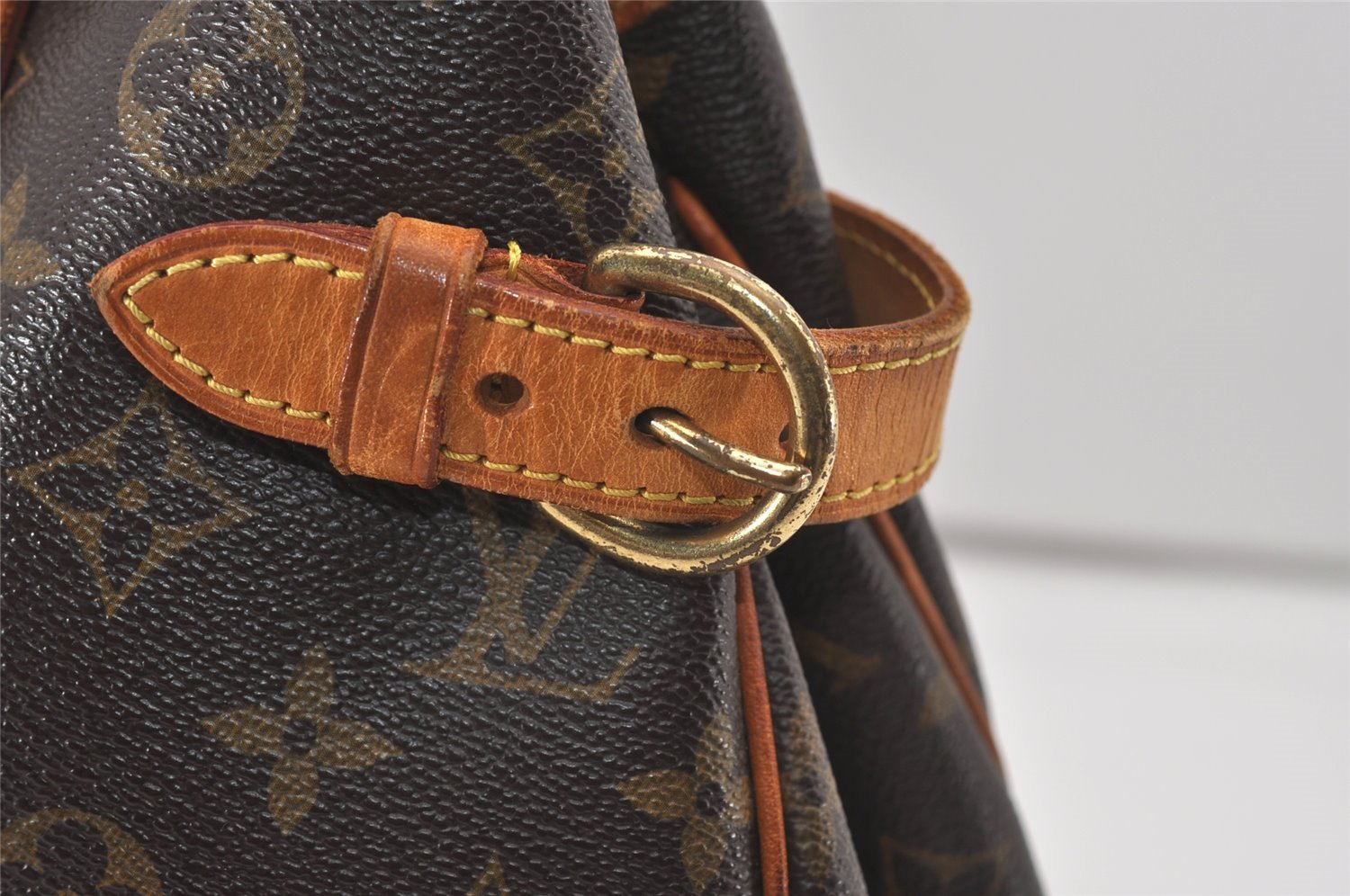 Authentic Louis Vuitton Monogram Batignolles Horizontal Tote Bag M51154 LV 9801I