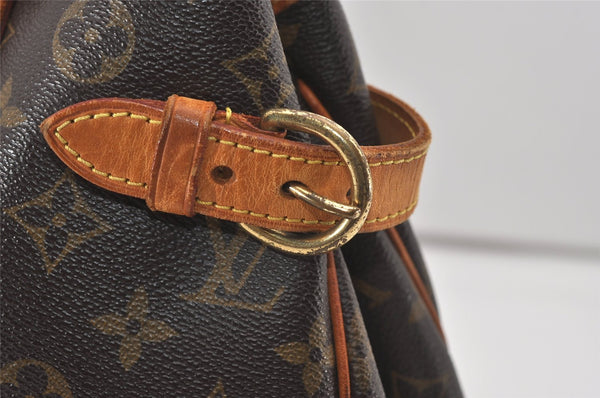 Authentic Louis Vuitton Monogram Batignolles Horizontal Tote Bag M51154 LV 9801I