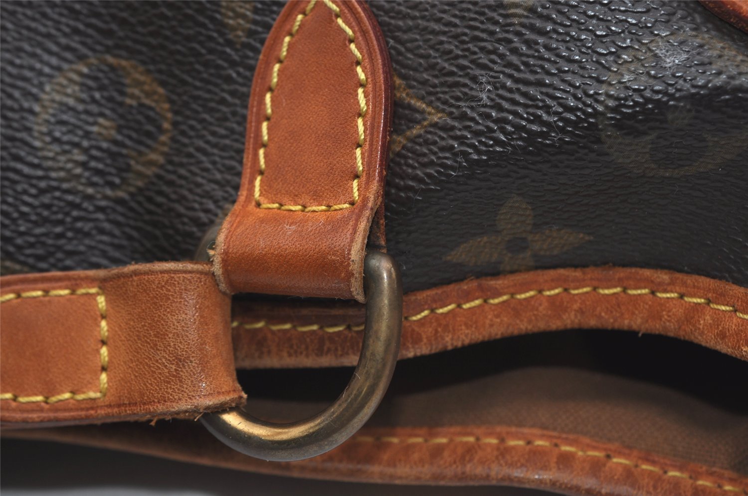 Authentic Louis Vuitton Monogram Batignolles Horizontal Tote Bag M51154 LV 9801I