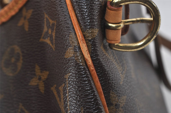 Authentic Louis Vuitton Monogram Batignolles Horizontal Tote Bag M51154 LV 9801I