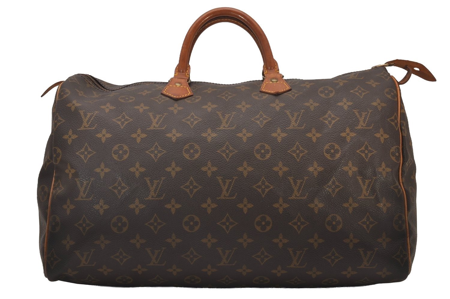 Authentic Louis Vuitton Monogram Speedy 40 Hand Boston Bag M41522 LV 9803I