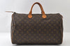 Authentic Louis Vuitton Monogram Speedy 40 Hand Boston Bag M41522 LV 9804I