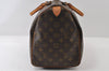 Authentic Louis Vuitton Monogram Speedy 40 Hand Boston Bag M41522 LV 9804I