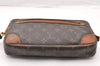 Authentic Louis Vuitton Monogram Marly Dragonne GM M51825 Clutch Hand Bag 9805I