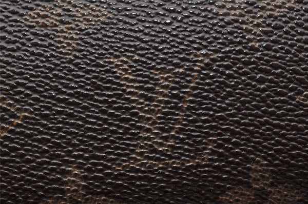 Authentic Louis Vuitton Monogram Marly Dragonne GM M51825 Clutch Hand Bag 9805I