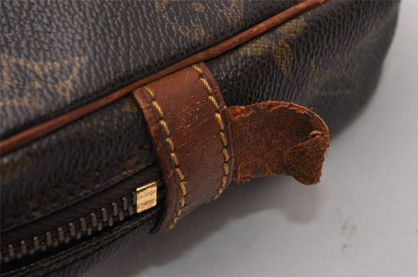 Authentic Louis Vuitton Monogram Marly Dragonne GM M51825 Clutch Hand Bag 9805I