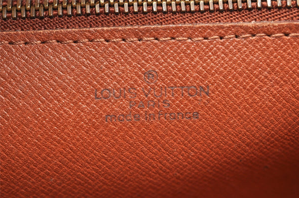 Authentic Louis Vuitton Monogram Marly Dragonne GM M51825 Clutch Hand Bag 9805I